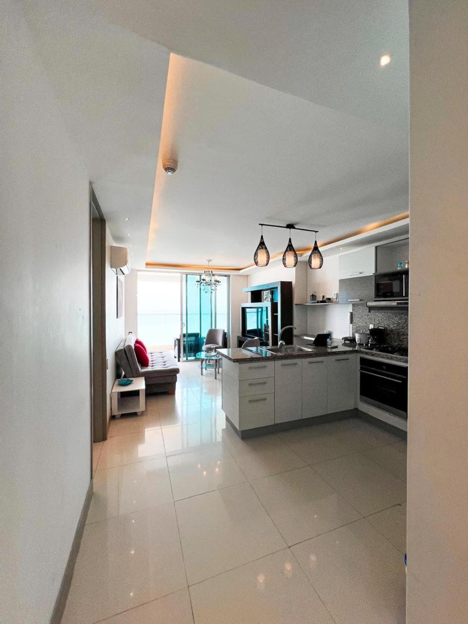 Bocagrande Beach Apartamento Daire Cartagena Dış mekan fotoğraf
