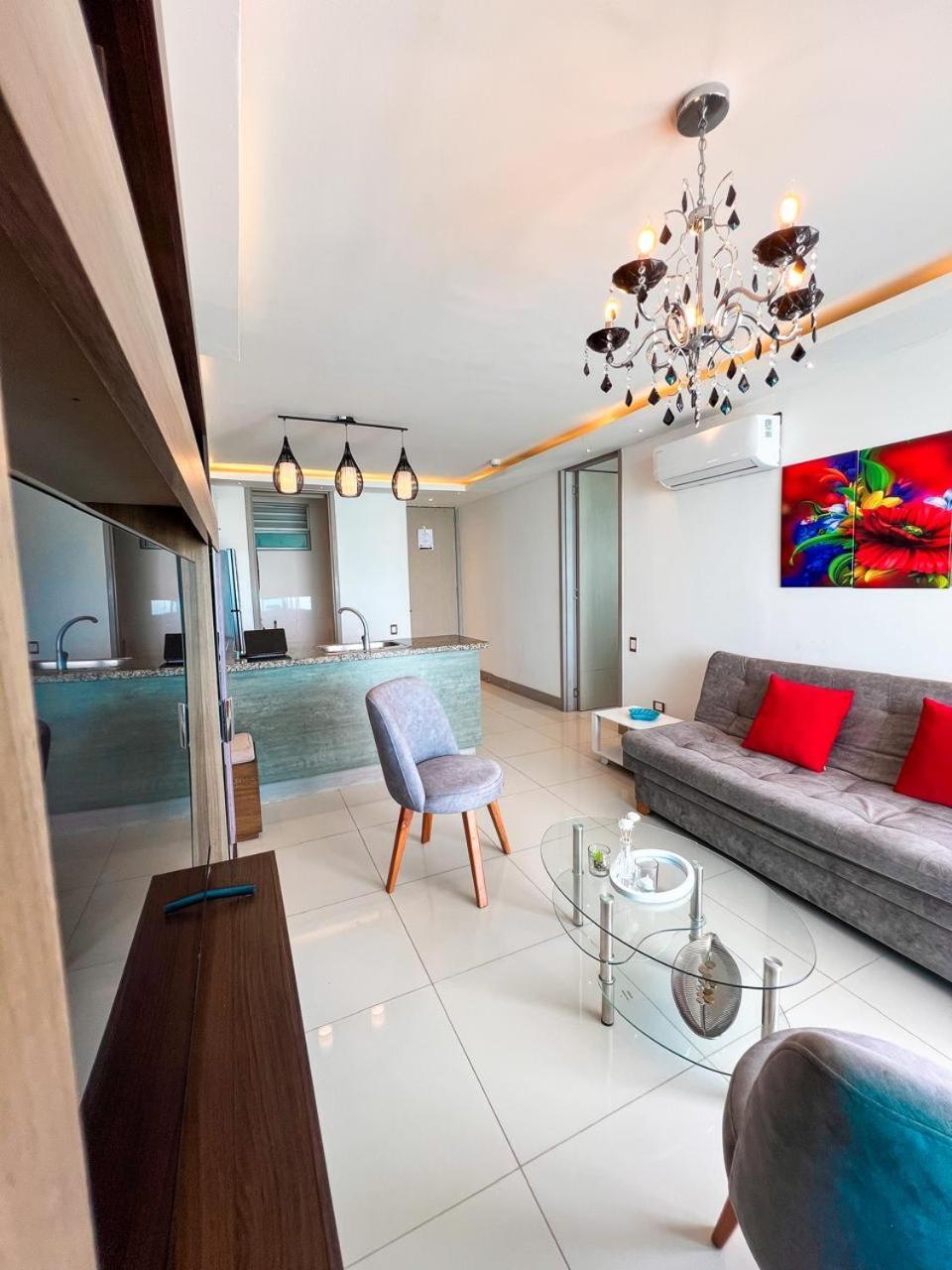 Bocagrande Beach Apartamento Daire Cartagena Dış mekan fotoğraf