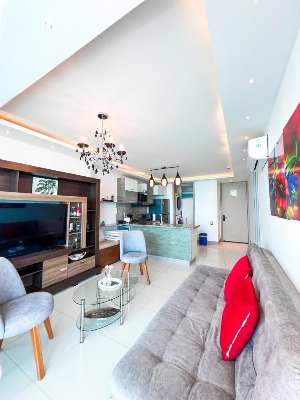 Bocagrande Beach Apartamento Daire Cartagena Dış mekan fotoğraf